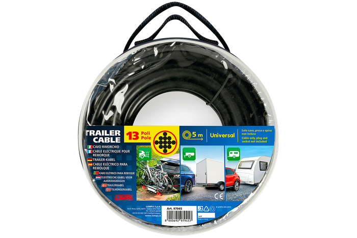 Cable eléctrico LAMP 13x0,75 trece hilos - 5m