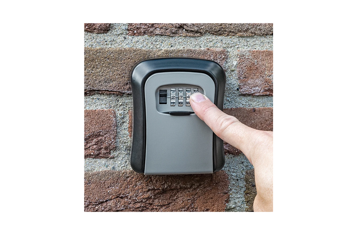 Caja fuerte para llaves con cerradura de combinación ProPlus 540254, taquilla exterior con código.