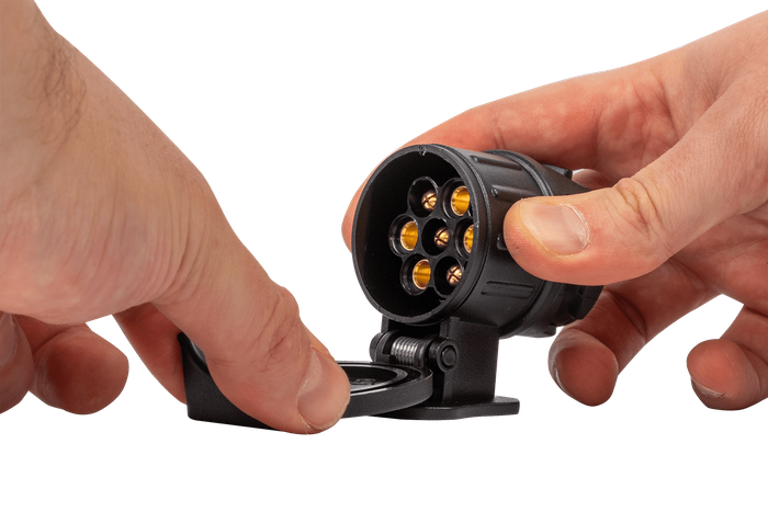 Adaptador adaptador UNITRAILER TL0102, casquillo de enganche de remolque reductor 13/7 PIN