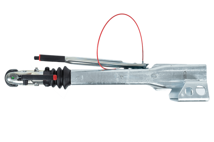 Dispositivo de inercia AL-KO 251S con enganche AK270 para remolque de 2600 kg con lanza cuadrada