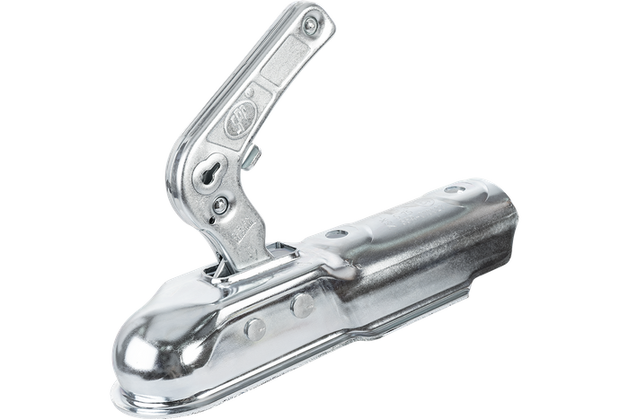 Enganche de bola STEELPRESS ZSK-0750C para remolque de 750kg con barra de tiro tubular de 50mm