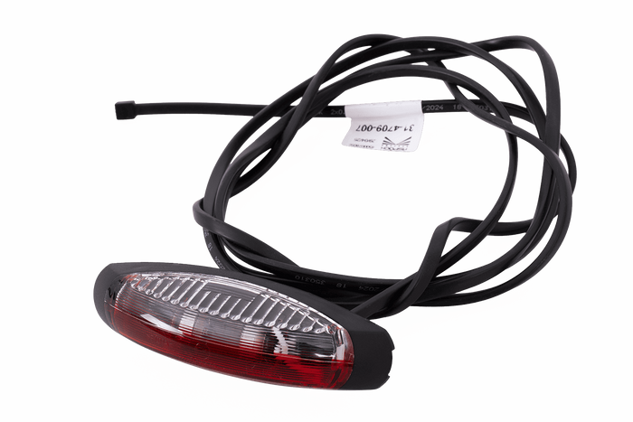 Lámpara de señalización universal ASPÖCK FLEXIPOINT II con carcasa negra