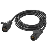 Cable de extensión para remolque ProPlus 343528, conector/enchufe de 13 pines, 5 m