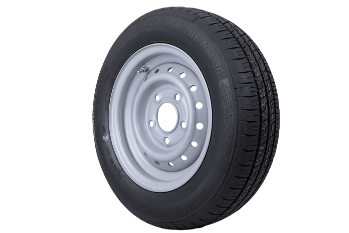 OUTLET Rueda de remolque reforzada NEUMÁTICO KENDA 155/70 R12C 104/102N LLANTA STARCO 4.5Jx12&quot;H2 5x112 ET:20