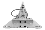 Enganche de bola KNOTT K7.5-H+KZE7.5 con soporte y cable para remolque de 750 kg con barra de tiro tipo V.