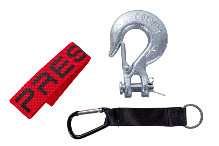 Cabrestante eléctrico para remolque PRESKO T-REX 3.0 12V 1360kg con cable de acero de 11m