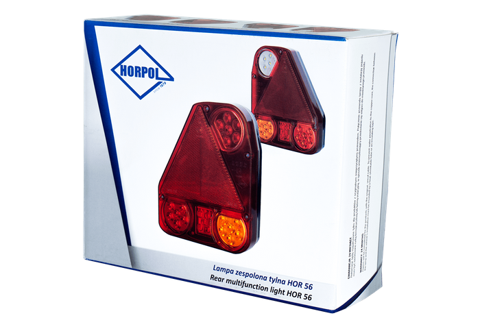 Luz trasera LED HORPOL LZD776 5 funciones izquierda