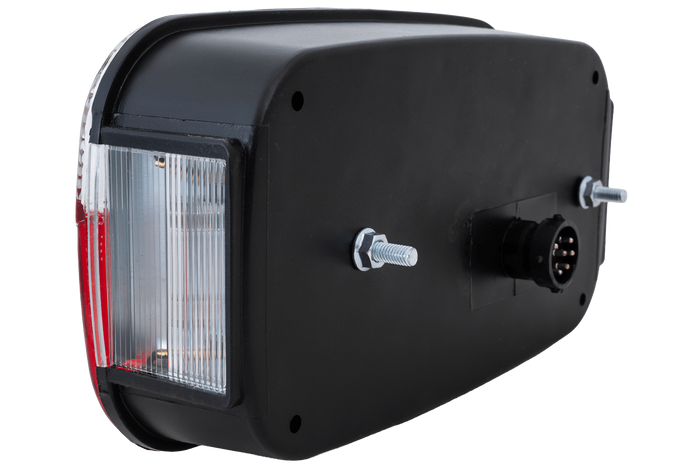 ASPÖCK Luz trasera Multipoint III, 8 funciones, izquierda