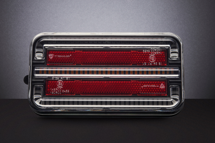 Luces traseras LED TT Technology TT.12028B-DI-CAN con 3 funciones, CANBUS, en imán, izquierda + derecha