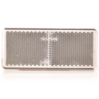 Dispositivo reflectante 96 x 42 mm, frontal con cinta adhesiva