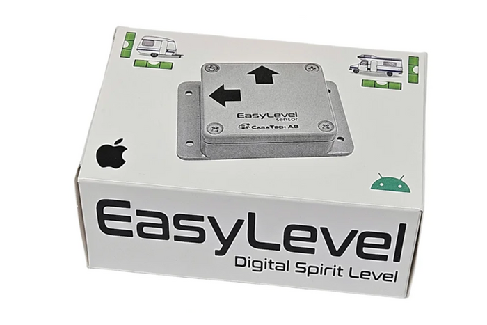 Nivel de burbuja digital Bluetooth ProPlus EasyLevel para autocaravanas y caravanas
