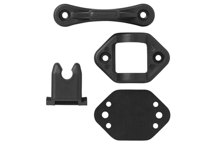 Pestillo para puerta de caravana ProPlus 362622PMBK, manija de sujeción de puerta negra