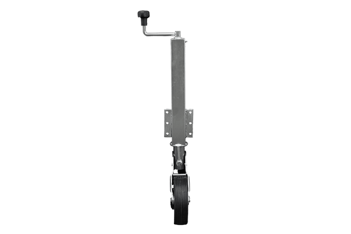 Rueda jockey automática UNITRAILER con manivela 400 kg 60 mm 470-785 mm