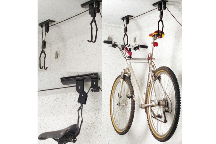 Soporte de techo para bicicletas ProPlus 730915 con bloqueo automático, capacidad de 20 kg.