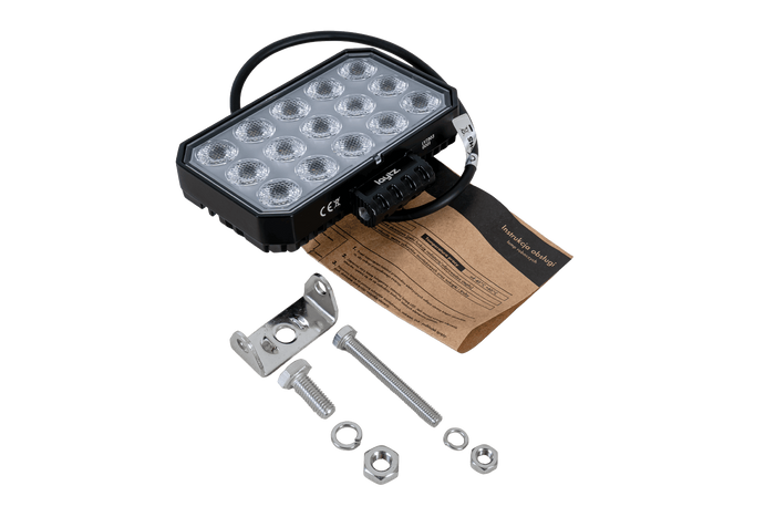 Reflector de lámpara de trabajo LED LAYTZ LY7303, 60 LED, 6000 lm, rectangular