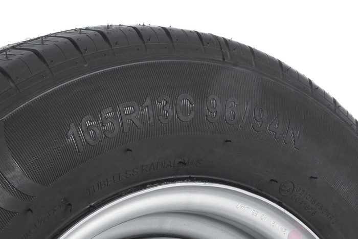 Rueda reforzada para remolque KENDA TIRE 165/80 R13C 96/94N KENDA RIM 4.5Jx13"H2 5x112 ET:30