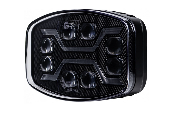 Reflektor drogowy LED X-SPIDER + poz /strobo amber