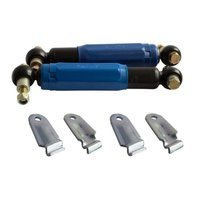 Set: 2x AL-KO Octagon blue amortiguador 1350-2700 kg + 2x juegos de manetas AL-KO