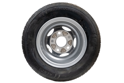 OUTLET Rueda reforzada para remolque NEUMÁTICO KENDA 195/55 R10C 98/96N LLANTA ALU STARCO 6Jx10&quot;H2 5x112 ET:-4