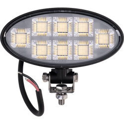 Reflector de lámpara de trabajo LED TT TECHNOLOGY NEGRO TT.13417 160xLED 8900lm ovalado