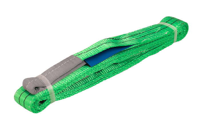 Correa de elevación HEFFA de 3 m/60 mm/2 t con presillas