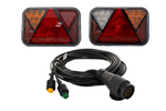 Luces traseras LED FRISTOM FT-270 + arnés MANTES de 7 m y 13 pines