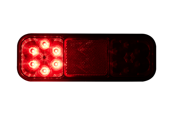 Luz trasera LED HORPOL LZD2831 de 4 funciones, universal