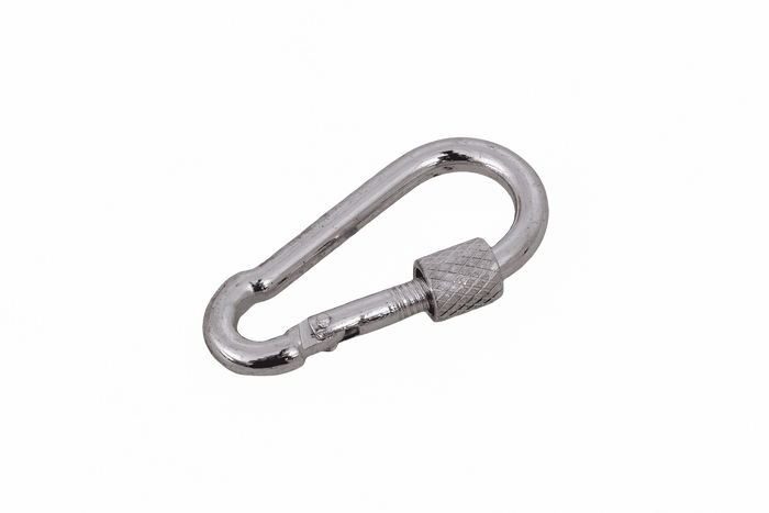 Mosquetón con seguro para cuerdas DROMET KSZ.4.40 Mosquetón de bombero 4x40mm