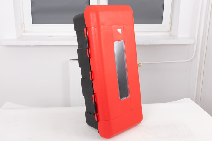 Caja para extintor de incendios OUTLET 6/9 kg DAKEN 82130 REGON 715 x 335 x 240 mm roja
