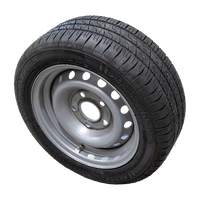 OUTLET Rueda reforzada para remolque Neumático KENDA 195/50 R13C 104/102N Llanta KENDA 6Jx13"H2 5x112 ET:30