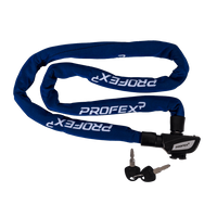Candado para bicicleta PROFEX 81659 Neo de 130 cm con cadena y candado.