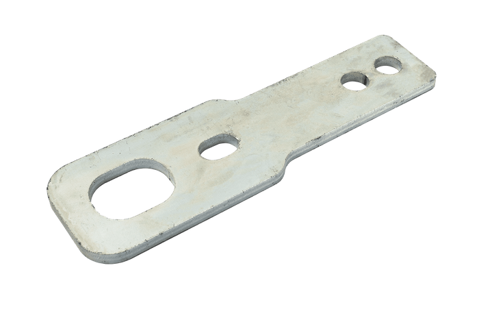 Soporte de gancho para fijar correas de transporte UNITRAILER, longitud 183,5 mm