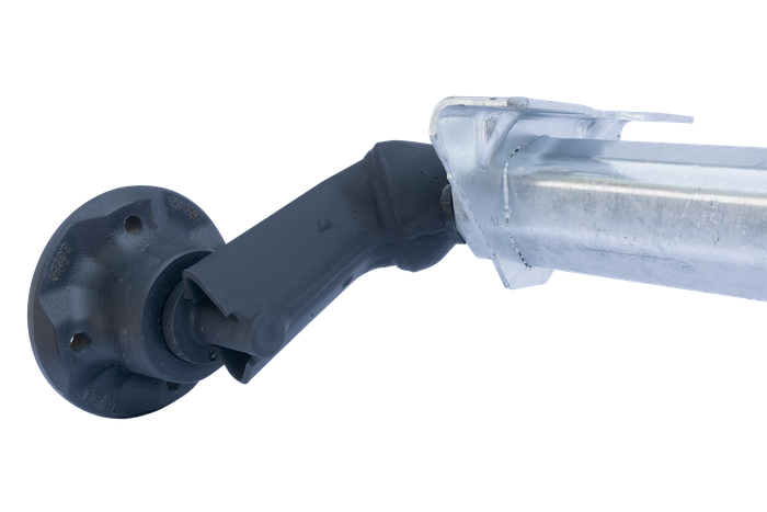 AL-KO OPTIMA eje sin freno para remolque 750kg 1400mm 1830mm 4x100