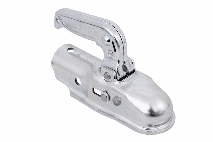 Enganche de bola STEELPRESS BC-1700A para remolque de 1700 kg con barra de tiro tubular de 45 mm