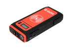 Banco de energía arrancador de batería YATO YT-83085 de 16000 mAh con carga inductiva