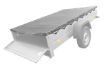 Lona plana GARDEN TRAILER 230 KIPP