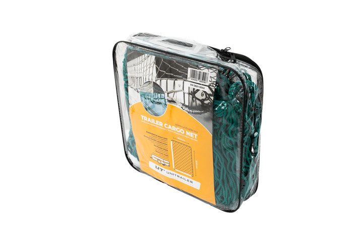 Red de transporte para remolque UNITRAILER que sujeta la carga de un remolque de 160x300cm