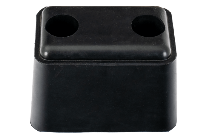 Parachoques de goma / parachoques rectangular 12x7,5x8,7 cm