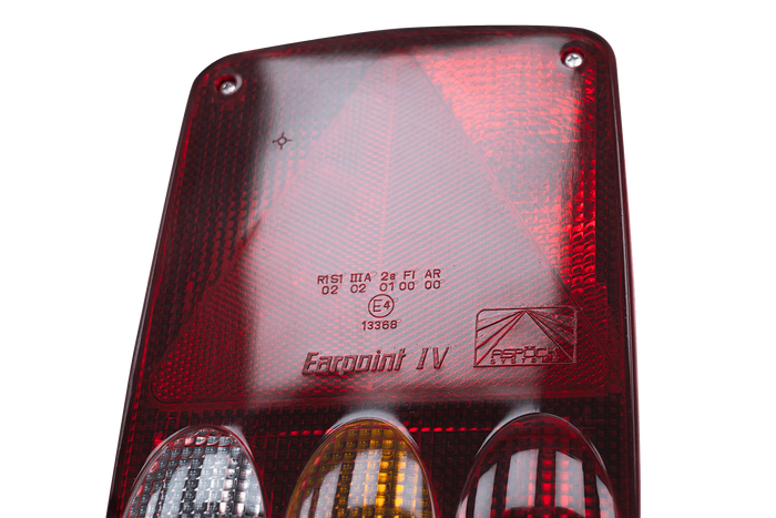 ASPÖCK Earpoint IV luz trasera, 6 funciones, derecha