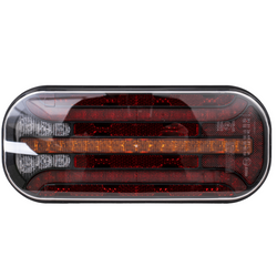 FRISTOM FT-230 Piloto trasero LED de bayoneta, 6 funciones, universal