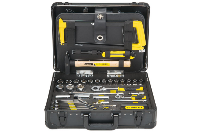 Kit de servicio STANLEY STMT98109-1, estuche de herramientas, 142 uds.