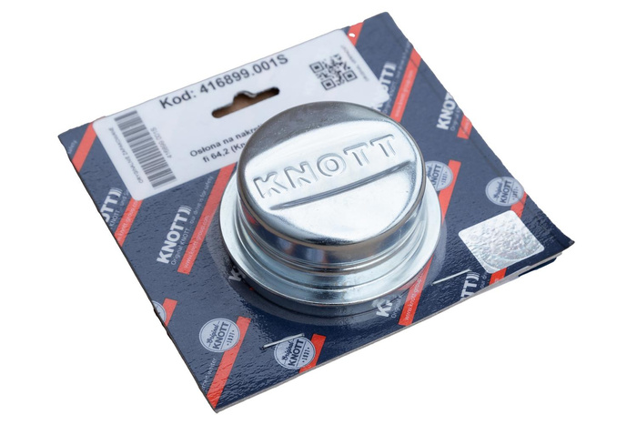 Tapa de cubierta de cojinete de cubo KNOTT de 64,2 mm para remolque