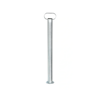 UNITRAILER MS 0019-700 soporte fijo para remolque de plataforma plana de 150 kg, 48 mm, 700 mm
