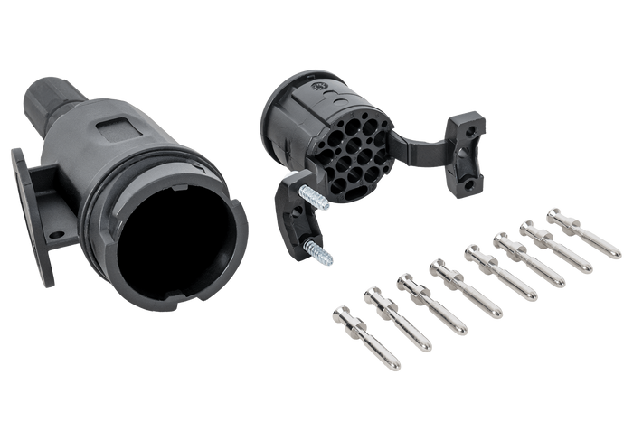 Conector UNITRAILER TL0178 de 13/8 pines para toma de enganche de remolque