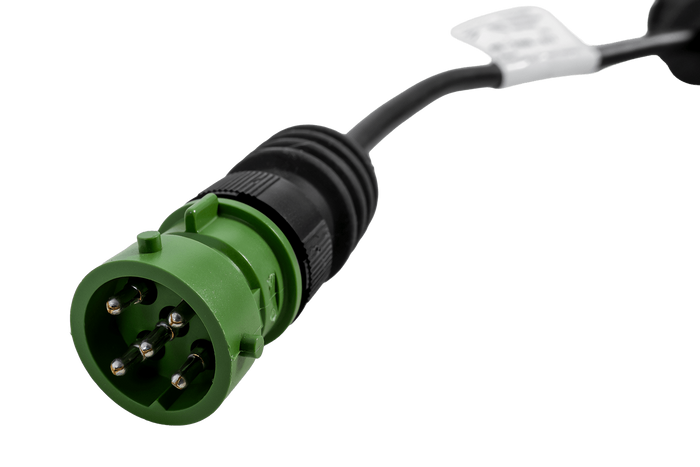 Adaptador de bayoneta de 5 pines / conector angular ASS2 de 7 pines ASPÖCK Adaptador derecho