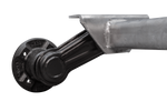 KNOTT VG7-L eje sin freno para remolque 750kg 1505mm 1805mm 4x100