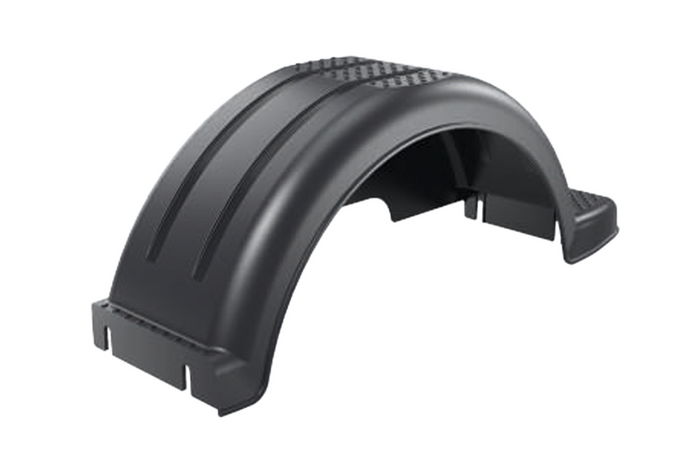 Guardabarros para remolque de barco de 14" DOMAR D20430S, paso de rueda de 930/255 mm