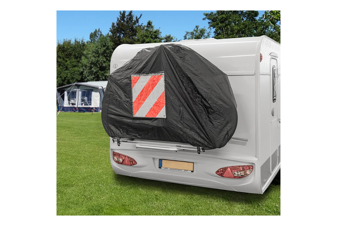 ProPlus 330286 - Funda para portabicicletas trasero para remolque de 2 bicicletas