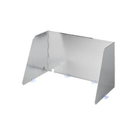 ProPlus 370340V03 Paravientos plegable para hornillos de camping, quemadores de 37-70 cm