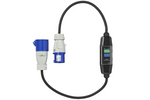 Cable adaptador ProPlus 373589 CEE con interruptor diferencial de 120 cm